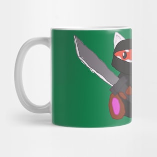 Red Panda Ninja Mug